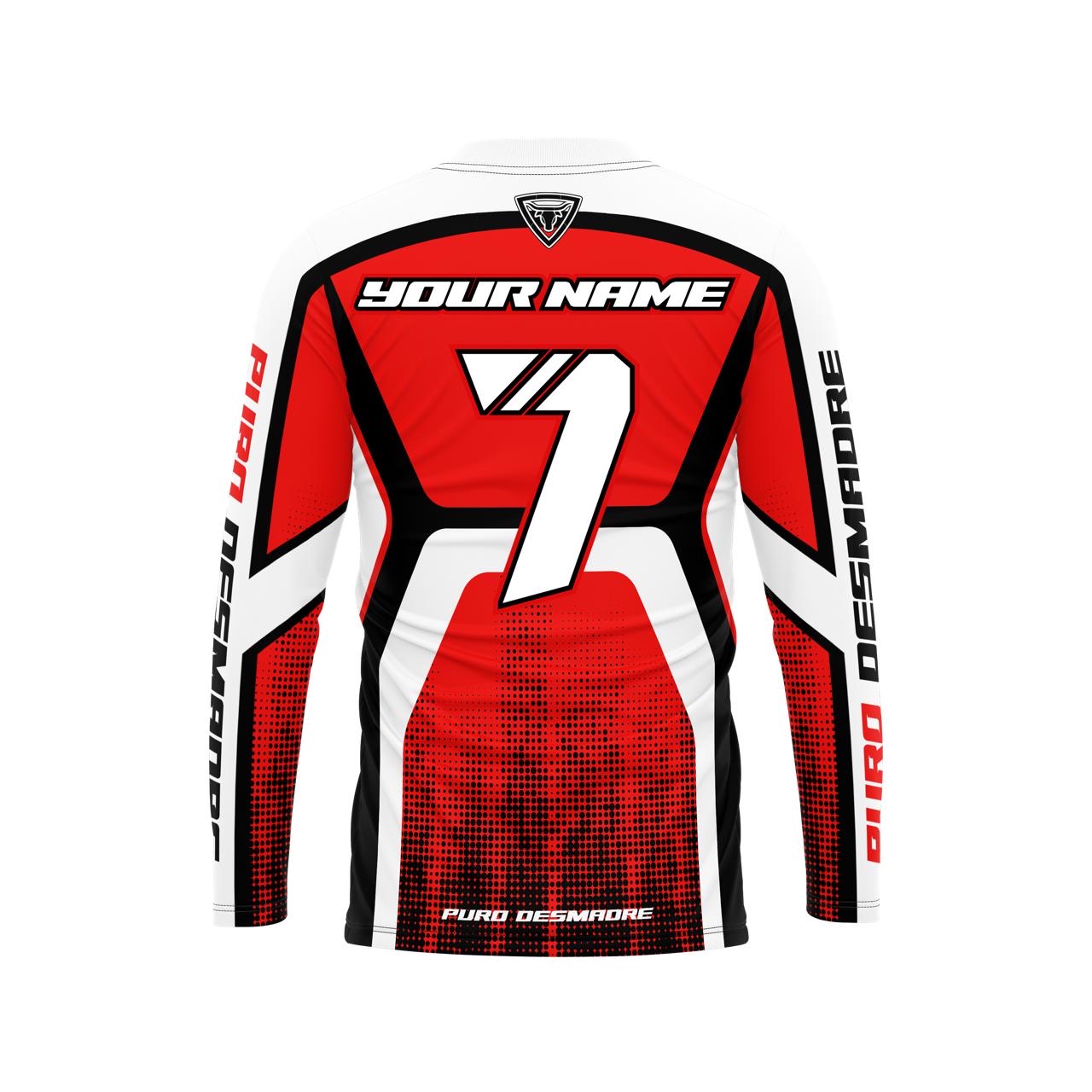 RED RUTA PURO DESMADRE JERSEY CUSTOM