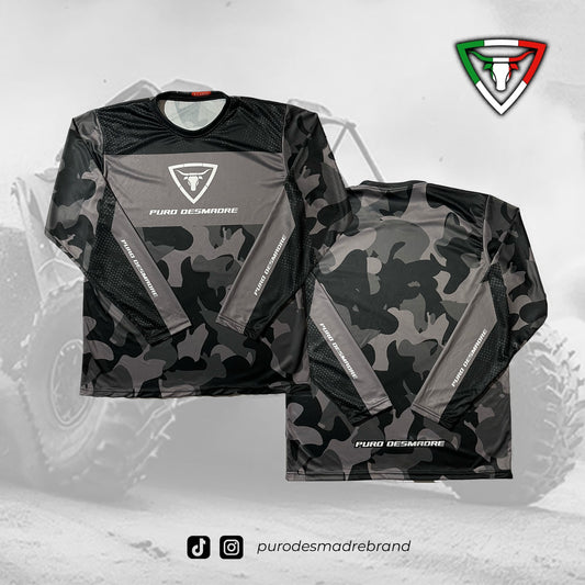 PURO DESMADRE BLACK & GREY CAMO JERSEY