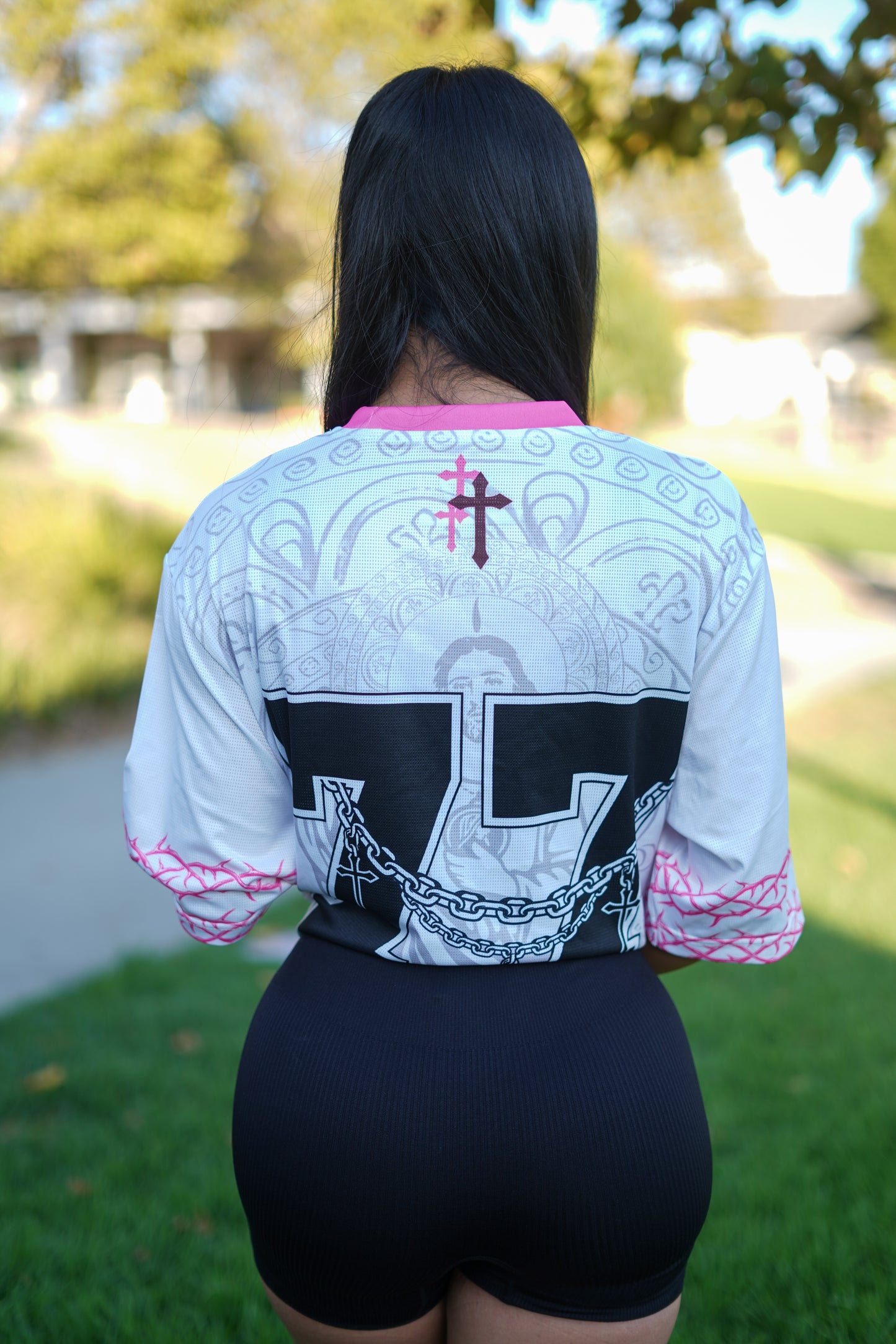 (Copy) San Judas Oversized pink