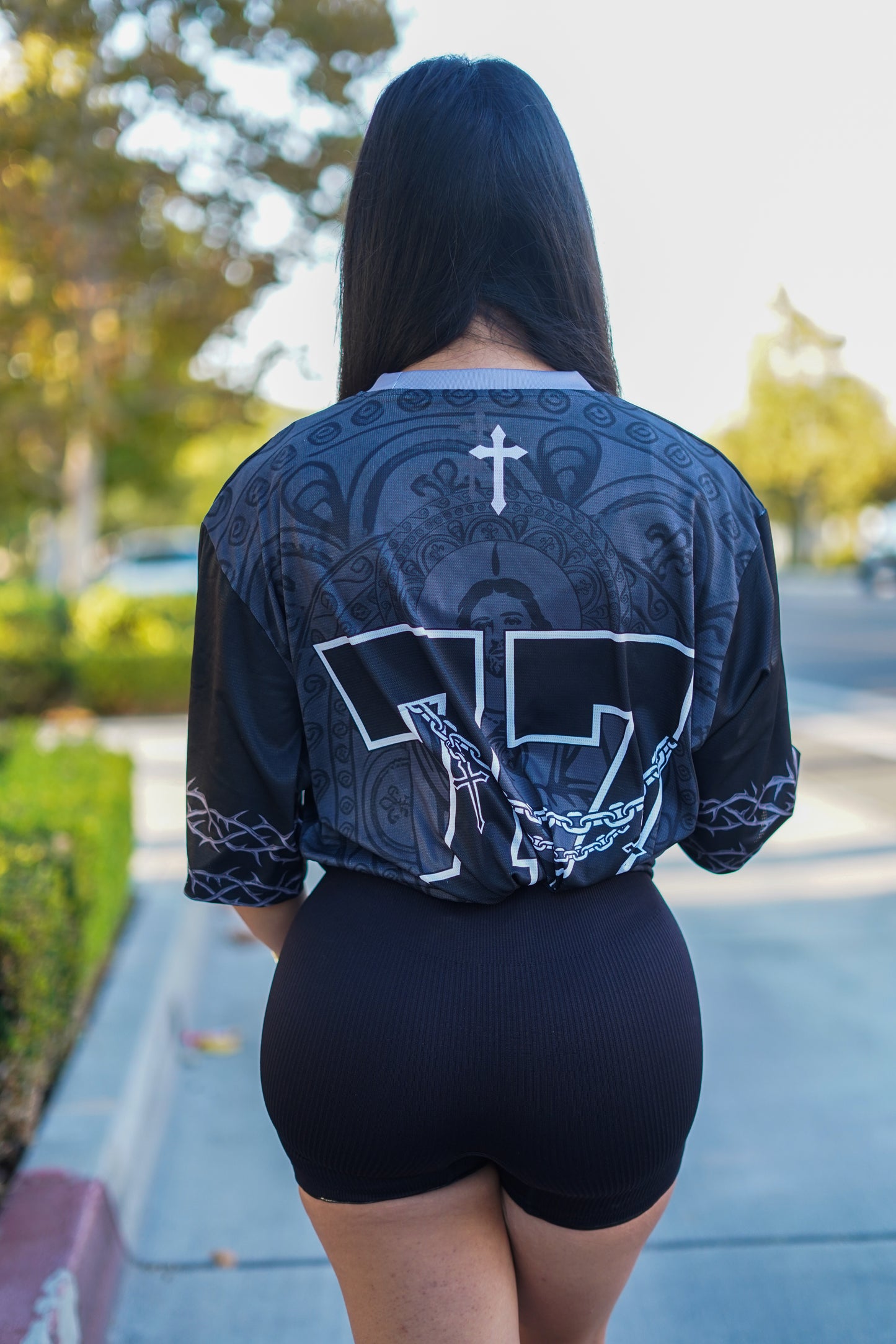 San Judas Oversized Black