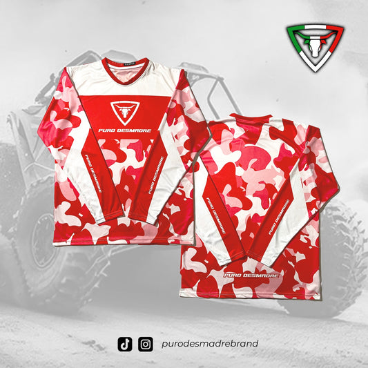 PURO DESMADRE RED CAMO JERSEY