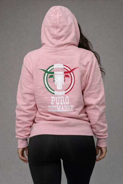 Pink Puro Desmadre Hoodie Rope Mexico