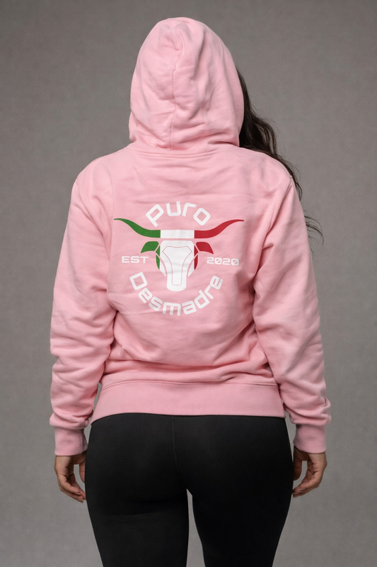 Pink Puro Desmadre Hoodie Og