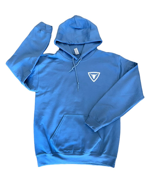 Puro desmadre Indigo Hoodie