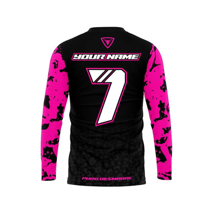 PINK JERSEY CUSTOM