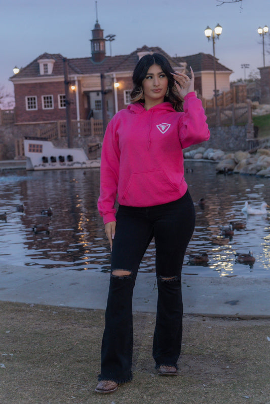 Puro Desmadre Hot Pink Hoodie