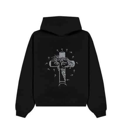 Jesus Cross Hoodie “BENDECIDO COLLECTION ”