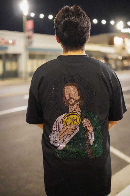 SAN JUDAS RHINESTONE TEE