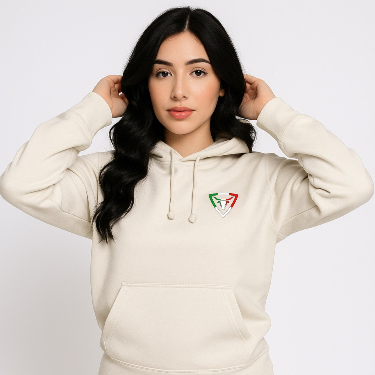Puro Desmadre Sand Hoodie