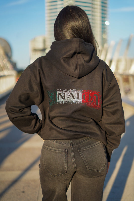 SINALOA RHINESTONE HOODIE