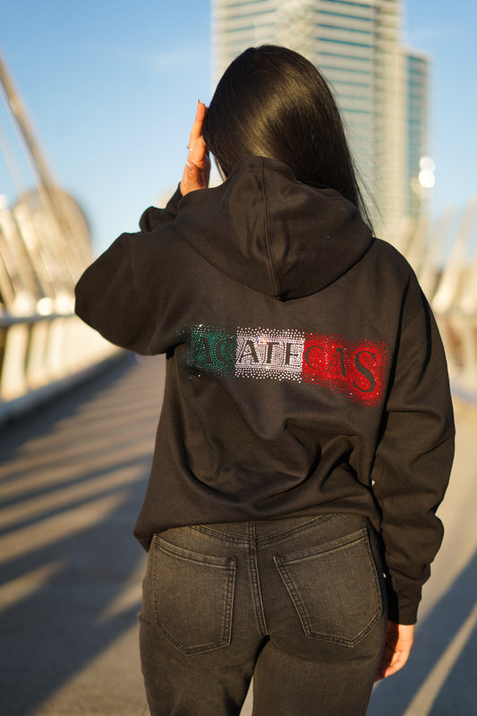 ZACATECAS RHINESTONE HOODIE