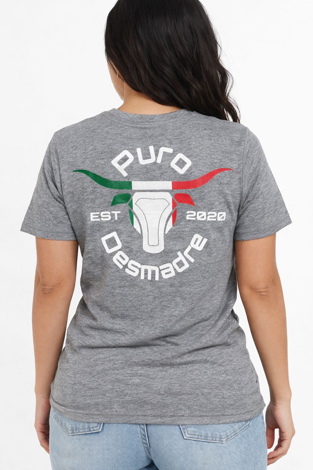 Puro Desmadre Grey T Shirt Uni Sex