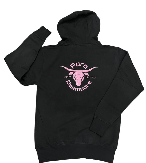 Project Pink Hoodie Embroidered - Puro Desmadre Brand