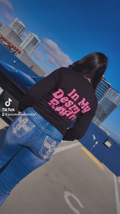 In My Desmadre Era Pink Long Sleeve